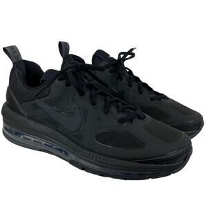 NWOB Nike Men's Air Max Genome Sneaker in Black/ Anthracite, Size 7.5